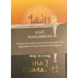 Gárdonyi Géza: Egri csillagok - IGAZI HUNGARIKUM - A könyvnyomtatás ismert történetének első, egészében rovással szerkesztett regénye. Az eredeti szövegen alapuló, székely-magyar rovással szerkesztett kiadás