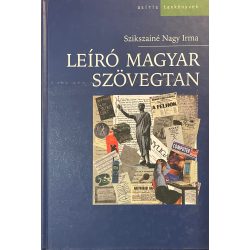 LEÍRÓ MAGYAR SZÖVEGTAN