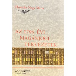 AZ 1795. ÉVI MAGÁNJOGI TERVEZETEK