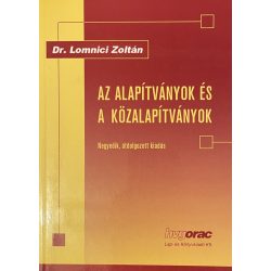 AZ ALAPÍTVÁNYOK ÉS KÖZALAPÍTVÁNYOK