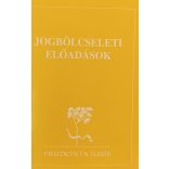 JOGBÖLCSELETI ELŐADÁSOK