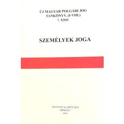 SZEMÉLYEK JOGA