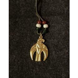 Szkíta turul aranyozott medál 