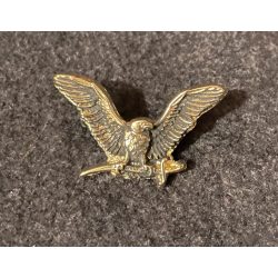 Harci turul aranyozott kitűző