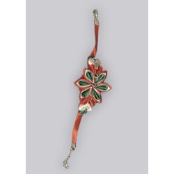 Magyar trikolor virág karkötő