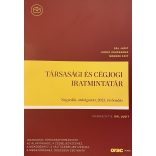 TÁRSASÁGI ÉS CÉGJOGI IRATMINTATÁR