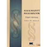 ALKALMAZOTT JOGSZABÁLYOK - Polgári eljárásjog