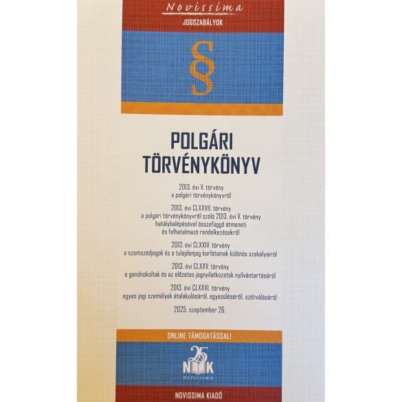 POLGÁRI TÖRVÉNYKÖNYV